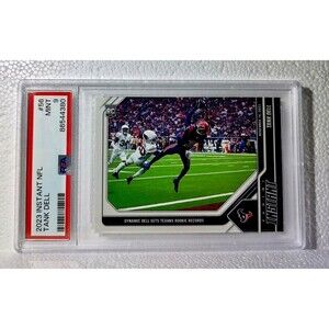 Tank Dell 2023 Panini NFL Rookie Football #56 Card 1 of 240 Texans PSA 9 Mint